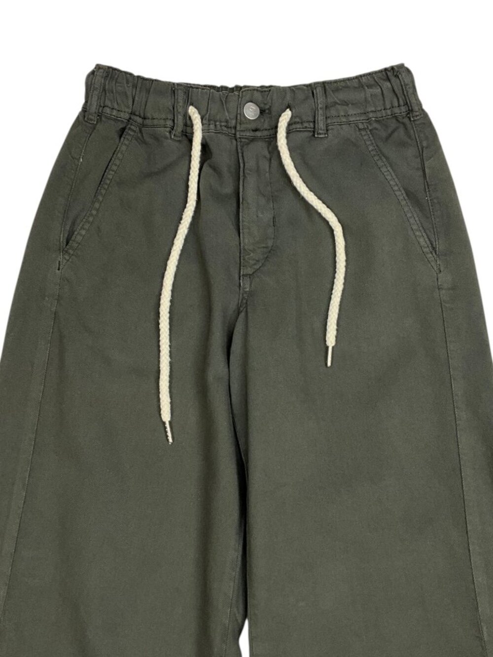 Anthropologie Pilcro Adi Pull On Mid Rise Flare Pants XS Faded Black - Picture 12 of 16